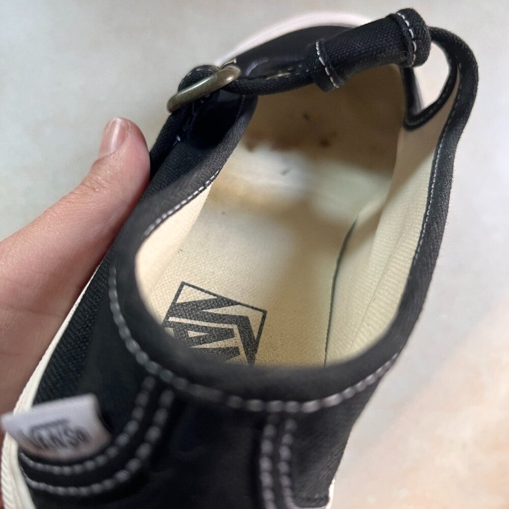 Vans Black and White Style 93 Mary Janes Size 11 - Picture 5 of 7